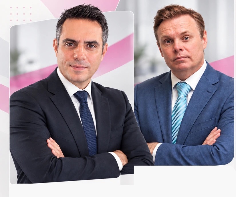Payam Azadi and Richard Stokes, co-founders and directors of Niche Advice